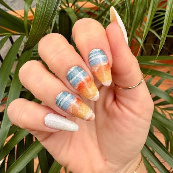 Color Street Nail Polish Strips: Canyon Sunset - Picture 3 of 7